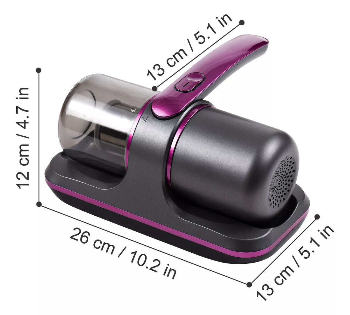 Aspiradora de Mano Eléctrica Morada